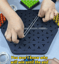 (70% OFF) Triangle shape rubber game!! 2-4 player game (NEWLY LAUNCHED) - Boost Cognitive Skills & Fun for Kids and adults