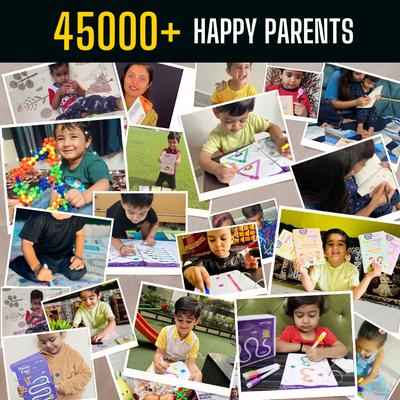 2 In 1 Magic Water Drawing Book & Busy Book For Children With 1 Magic Pen, Educational Learning Toys For Toddlers 3+ Age