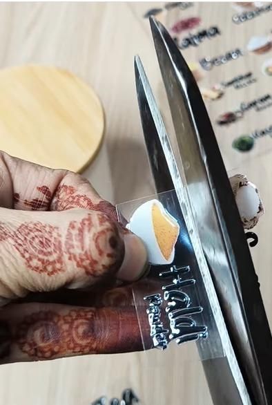 3D Kitchen Label Stickers