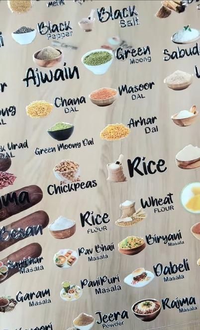 3D Kitchen Label Stickers