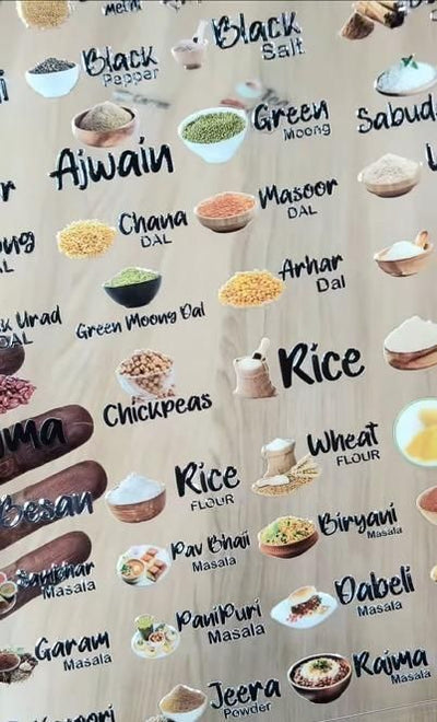 3D Kitchen Label Stickers